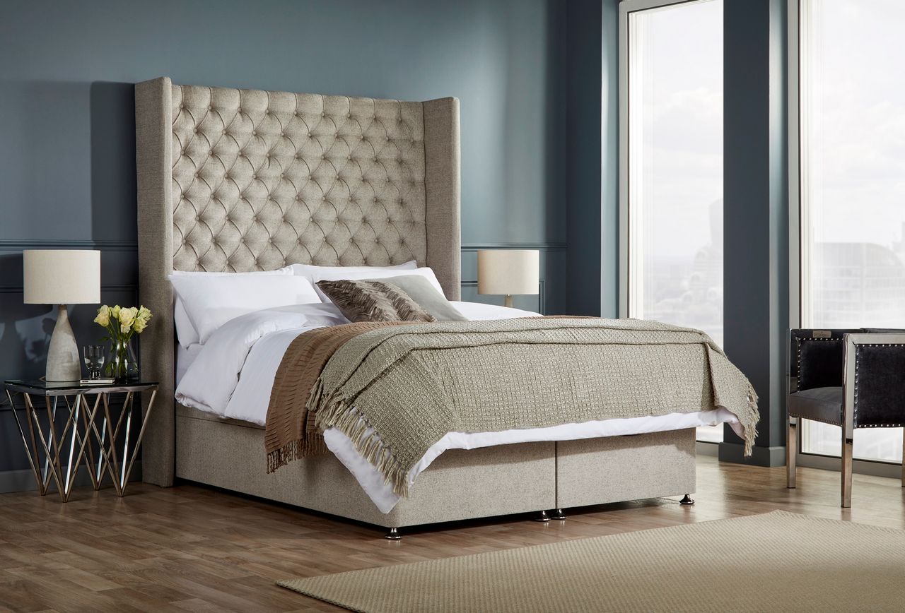 Eleanor Storage ottoman bed base – end lift