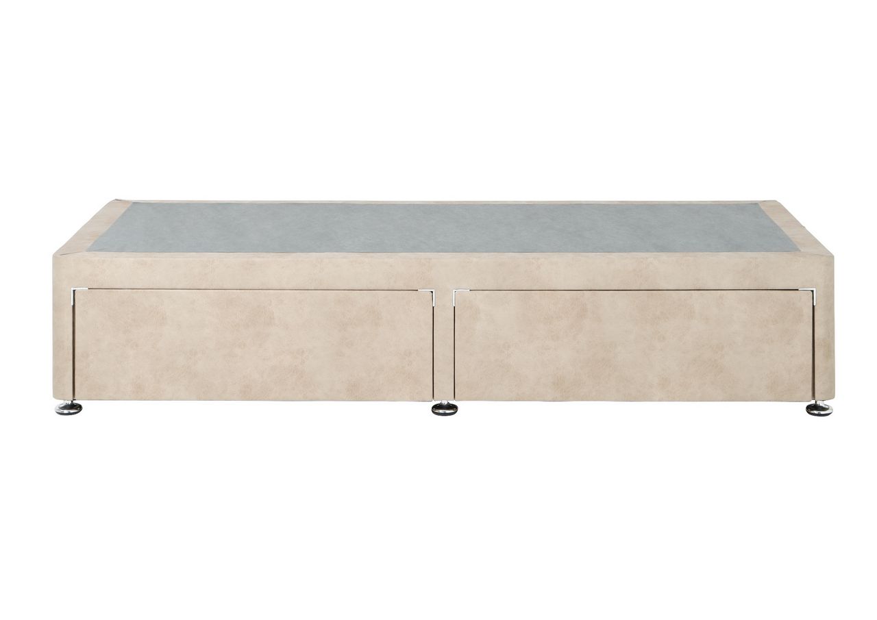 Elizabeth Upholstered divan base, with 2 large side drawers