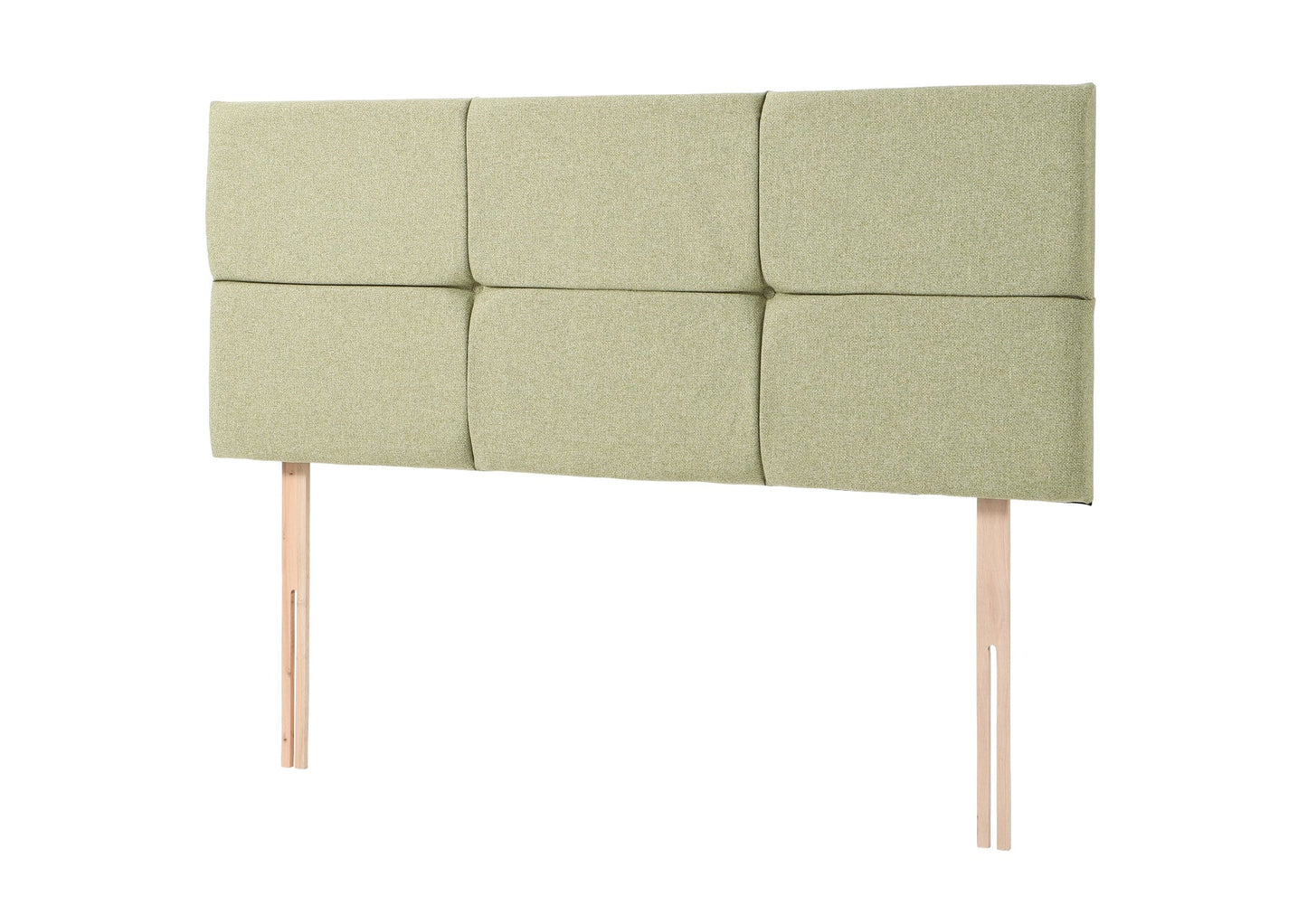 Bowie Contemporary button-backed upholstered strutted mount headboard