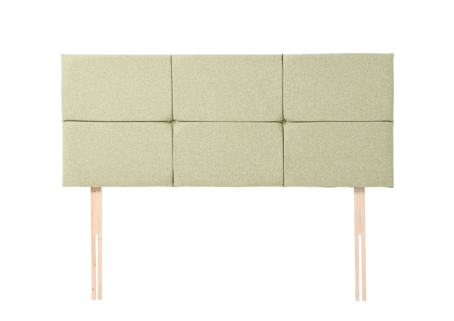Bowie Contemporary button-backed upholstered strutted mount headboard