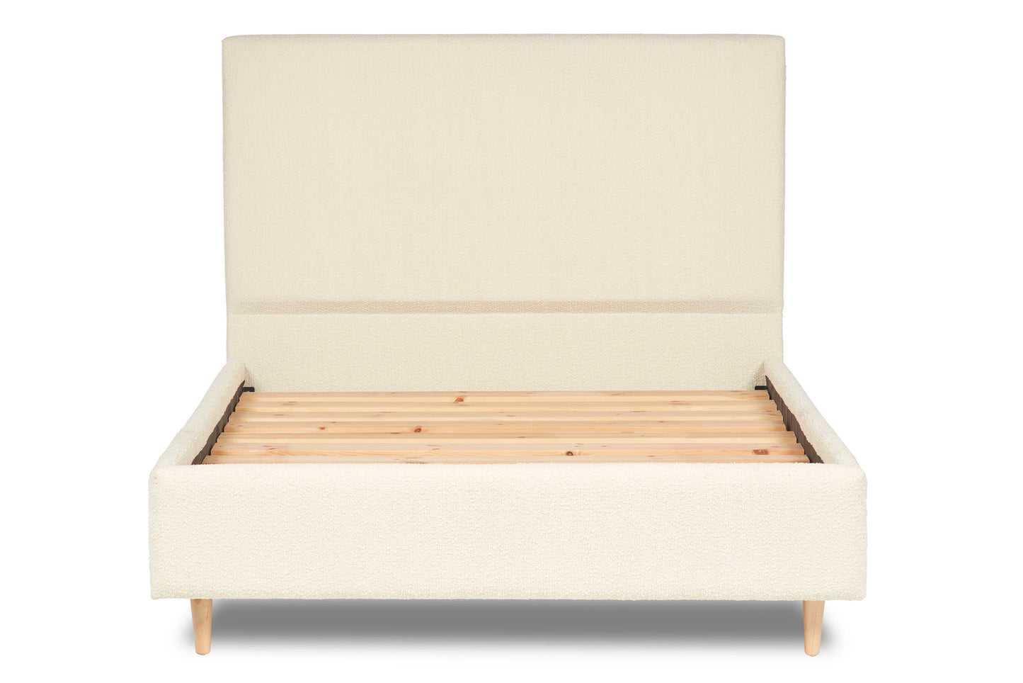 Berry Modern upholstered bed with minimalist design