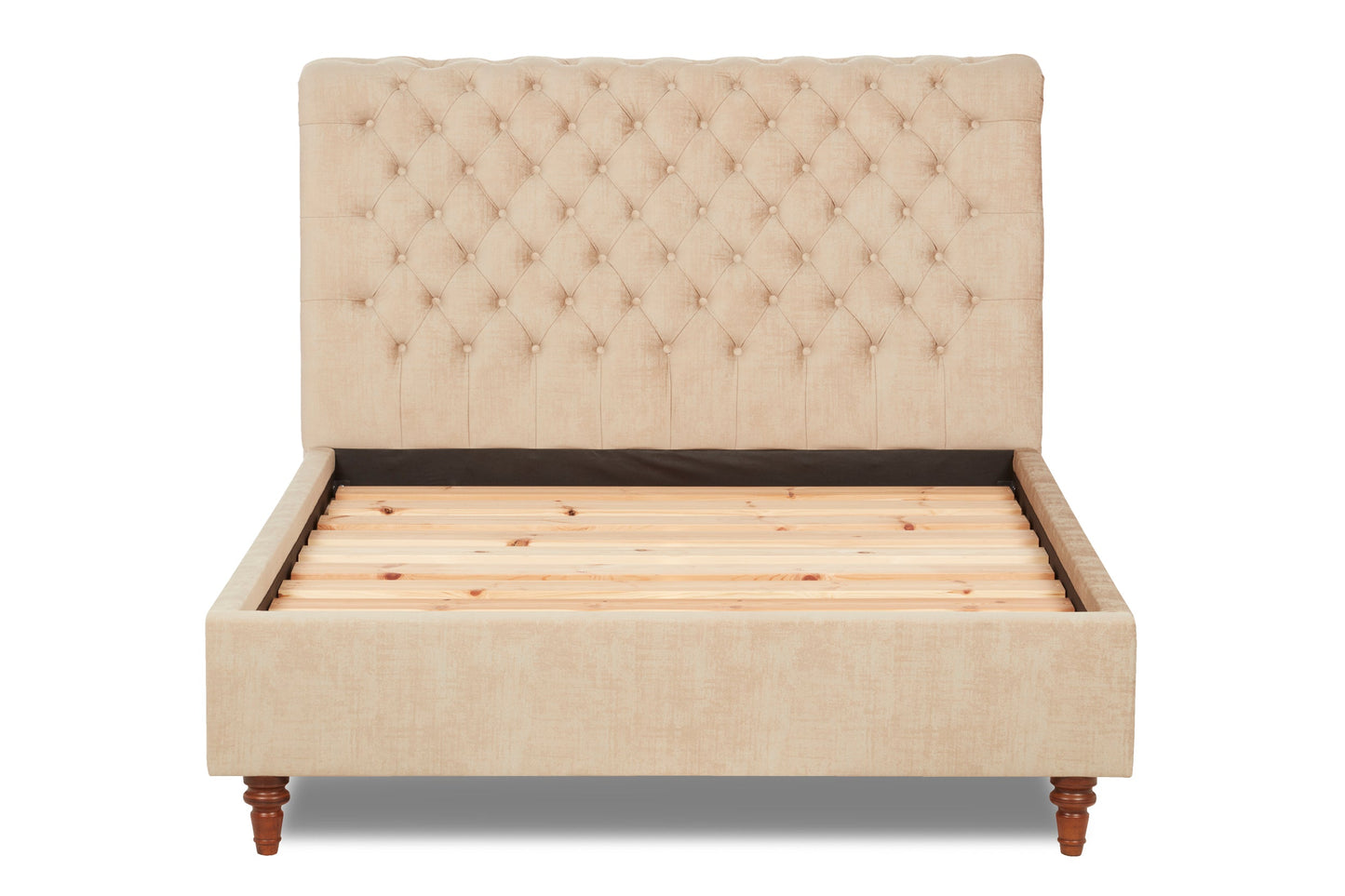 Boudica Upholstered bed with low foot end
