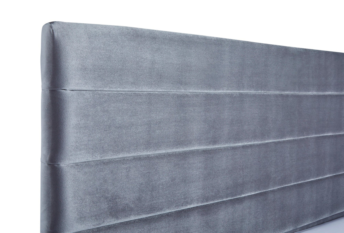 Nightingale Upholstered bed with fluted headboard