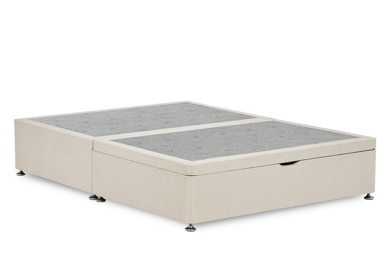 Eleanor Storage ottoman bed base – half-end lift