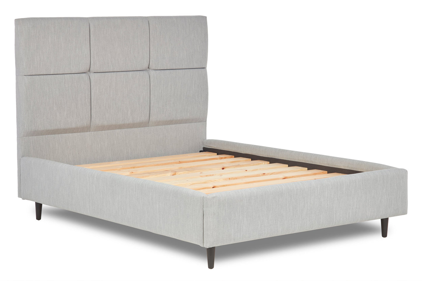Mirren Contemporary Upholstered Bed with Legs