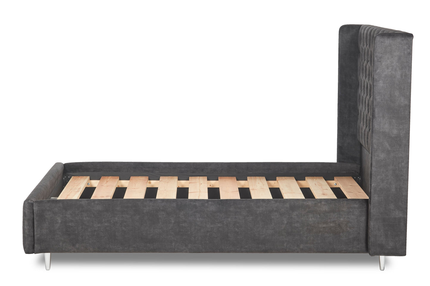 Ringo Upholstered bed with winged headboard