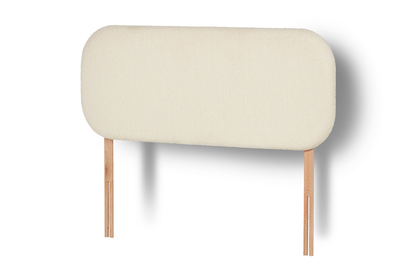 Twiggy Upholstered round-edged strutted headboard