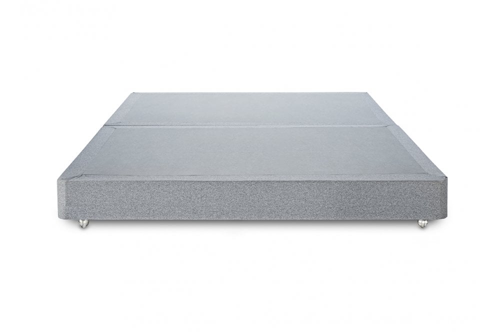 Catherine Upholstered low divan base with castors, total height 21cm