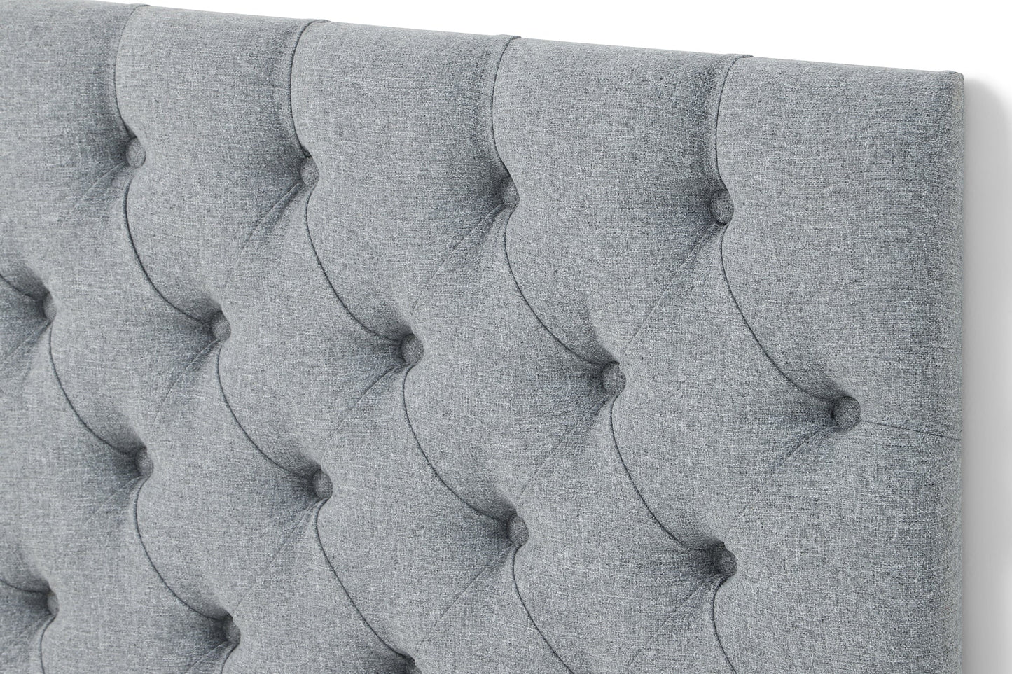 Lennon Chesterfield button-backed upholstered strutted mount headboard