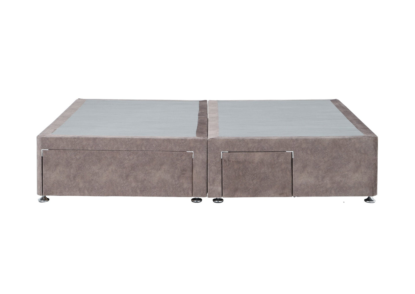 Elizabeth Upholstered divan base, with 4 drawers - varied sizes