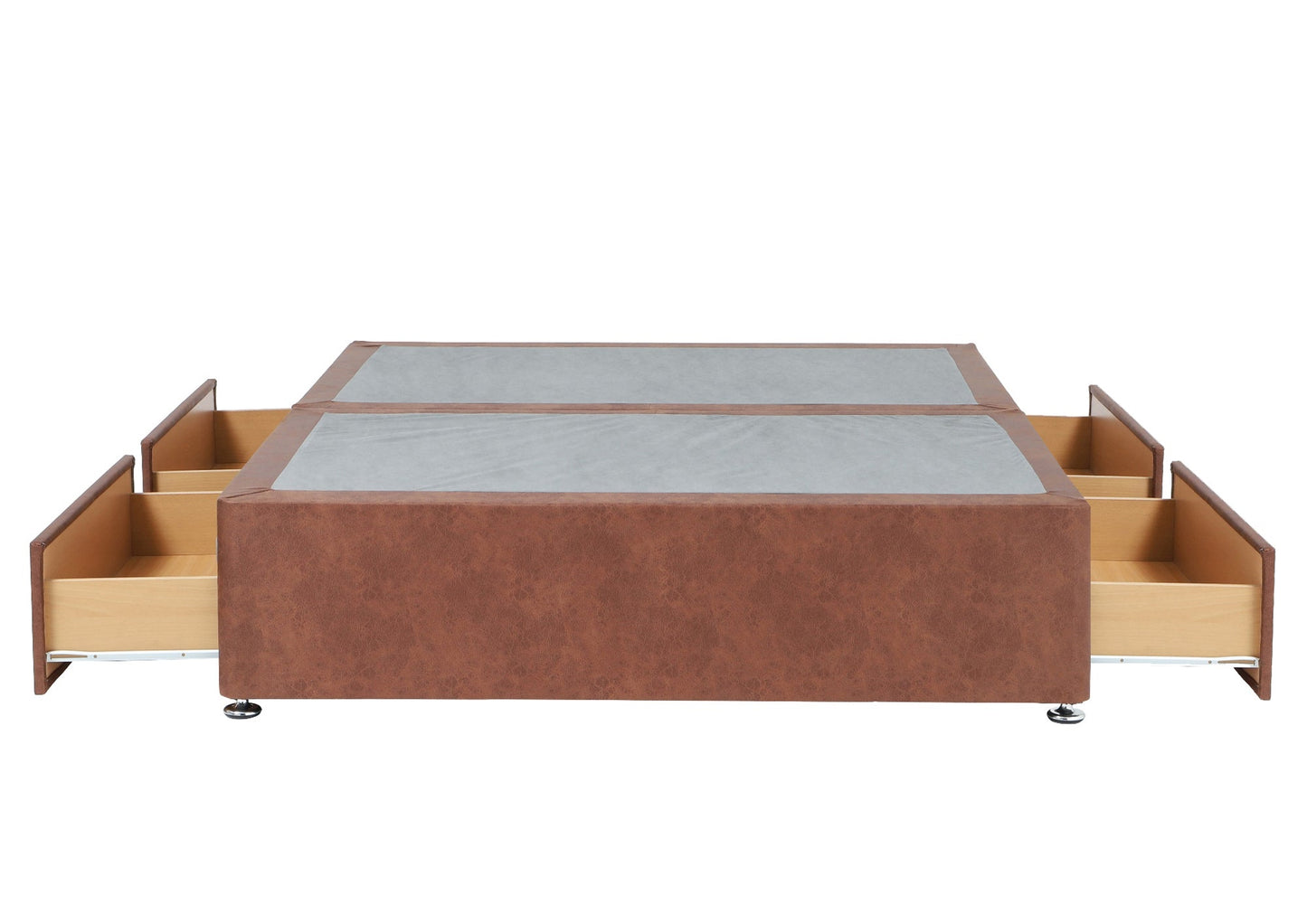 Elizabeth Upholstered divan base, with 4 large drawers