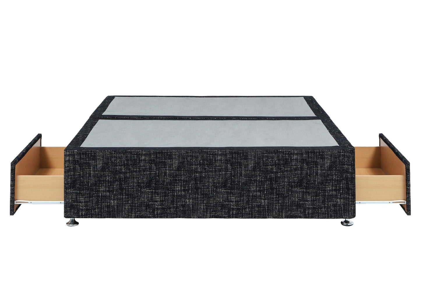 Elizabeth Divan base, with 2 large foot-end drawers