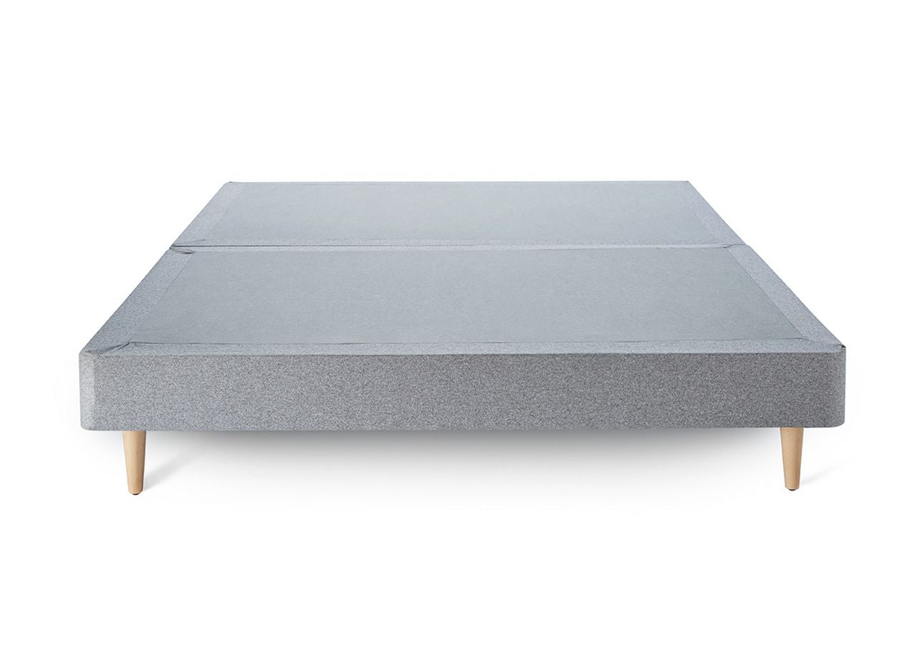 Catherine Upholstered low divan base with beech wood legs , total height 30cm