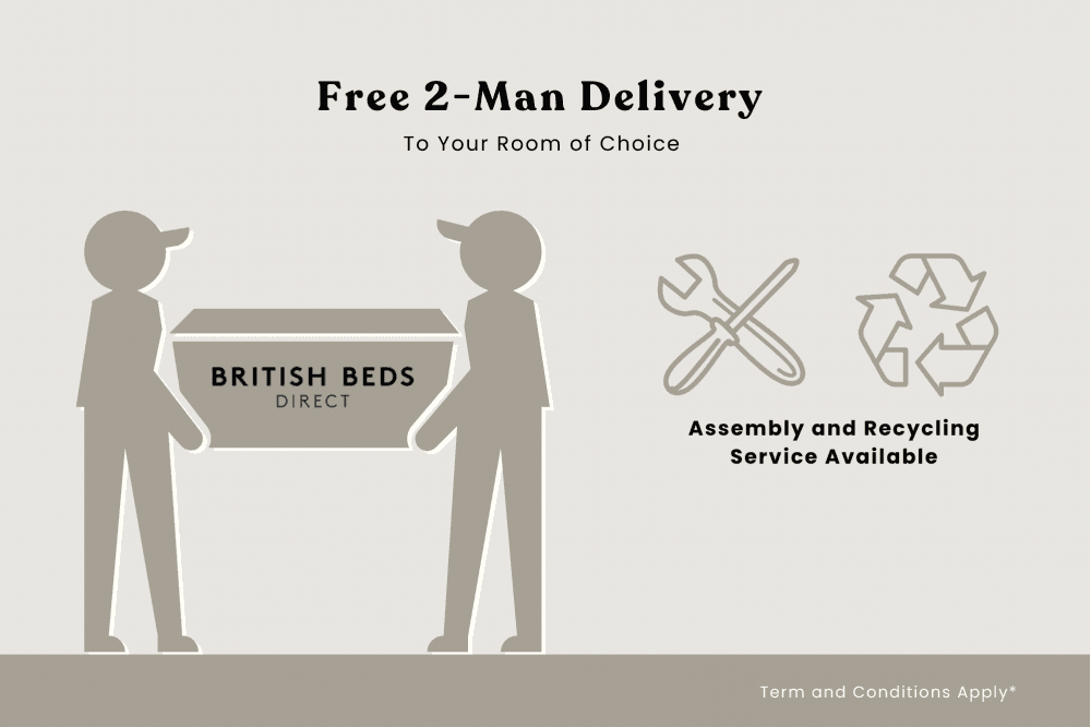 Eleanor Storage ottoman bed base – half-end lift