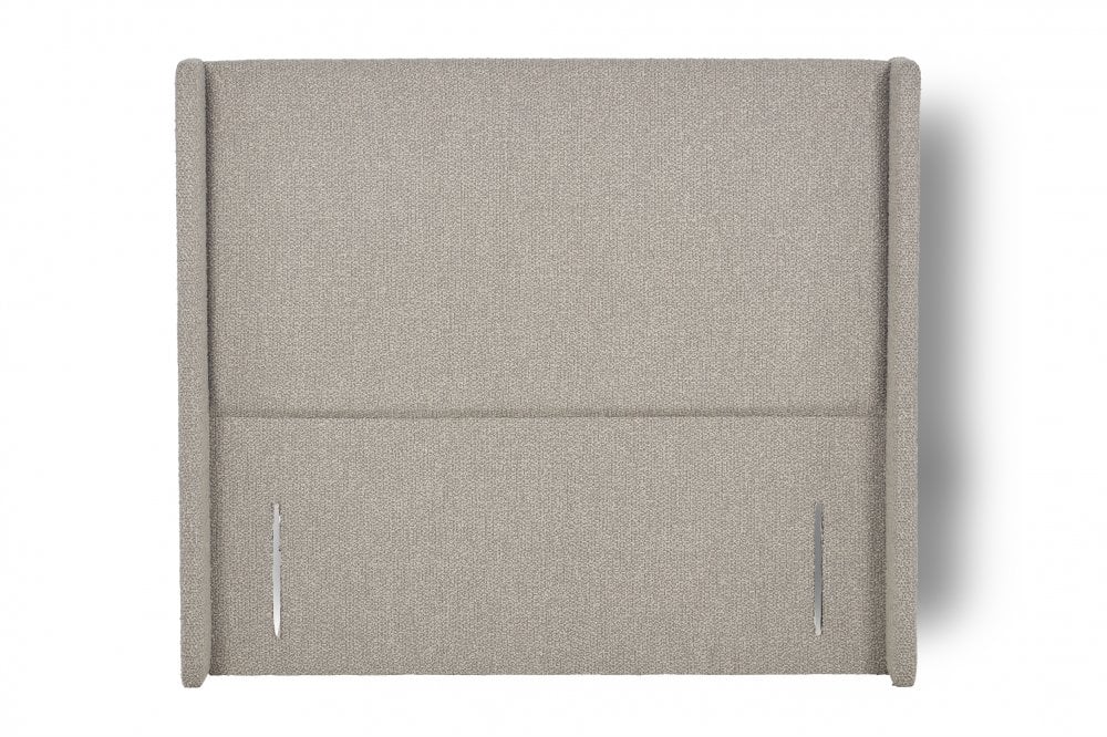 Enid Upholstered floor-standing headboard with wings