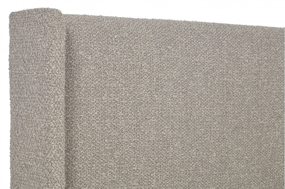 Enid Upholstered floor-standing headboard with wings