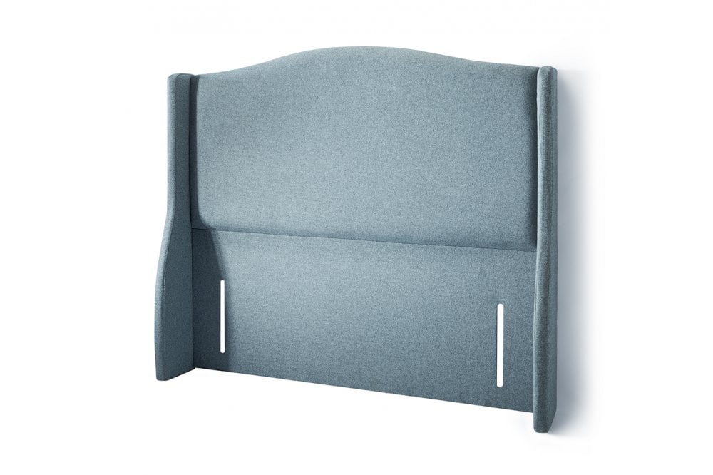 Lovelace Traditional upholstered floor-standing headboard with wings