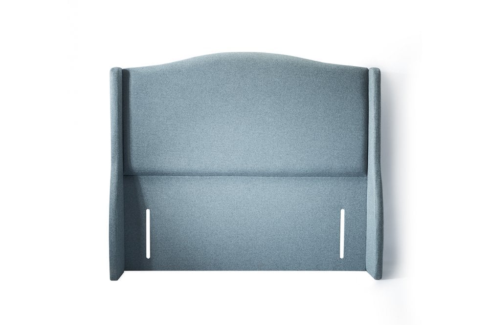 Lovelace Traditional upholstered floor-standing headboard with wings