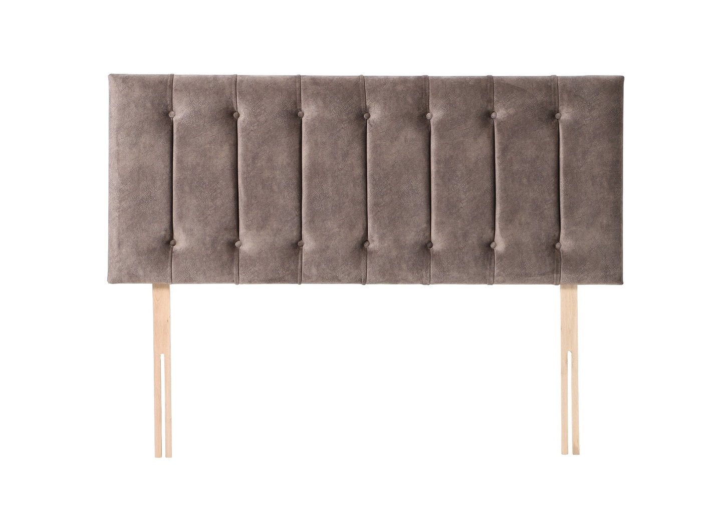 Lenny Contemporary button-backed strutted mount upholstered headboard
