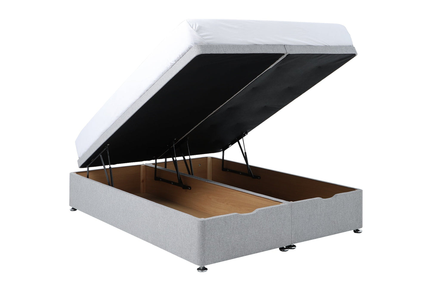 Eleanor Storage ottoman bed base – end lift