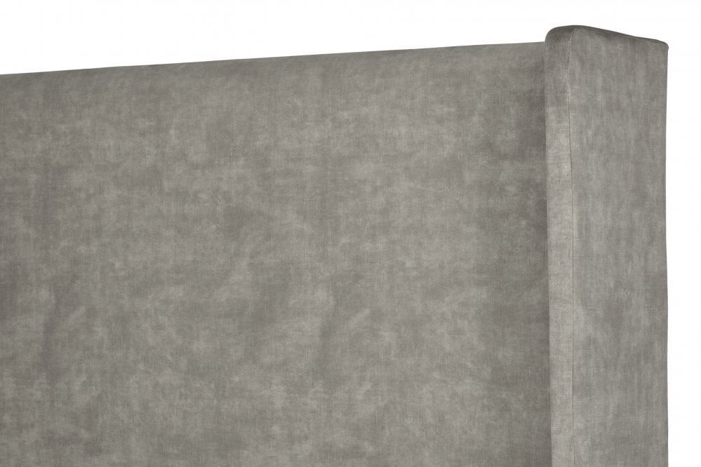 Peggy Tall upholstered floor-standing headboard with wings