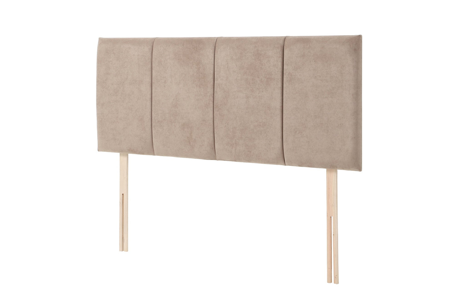 Chaplin Contemporary upholstered strutted mount headboard